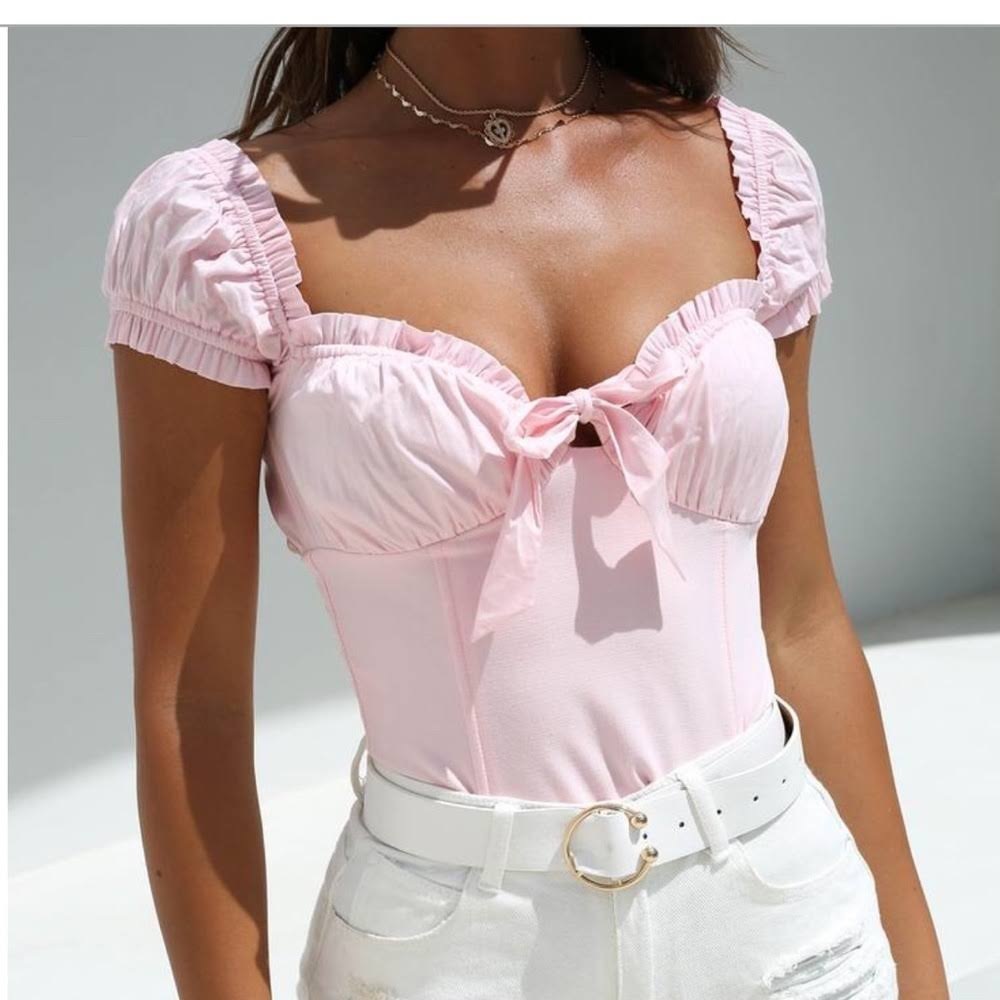 I.AM.GIA Pink Naomi Top